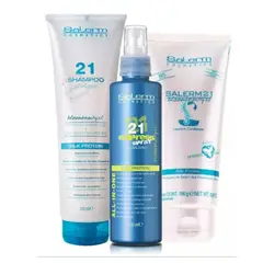 GENERICO - Kit x 3: Salerm21 Shampoo y Acondicionador y Express Spray