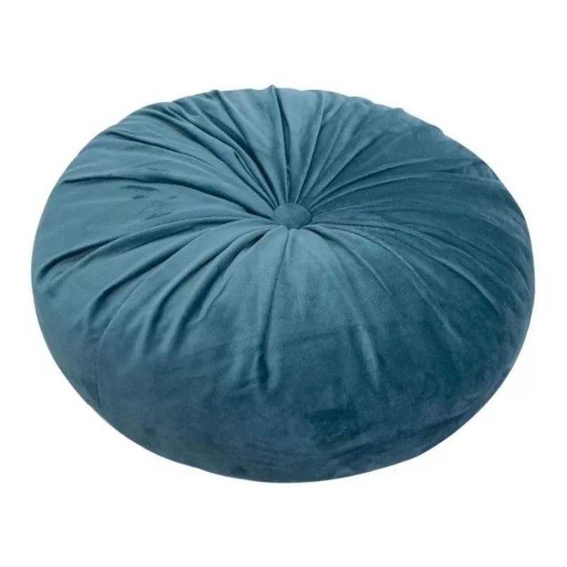 GENERICO - Cojin Redondo Velvet 40x40 Diferentes Colores - S4444A