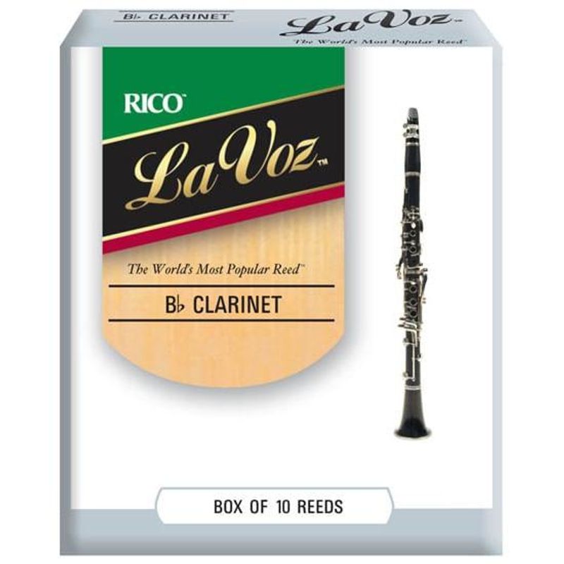 DADDARIO - RCC10HD 10 UN. LA VOZ SET CAÑAS CLARINETE SIb HARD RICO
