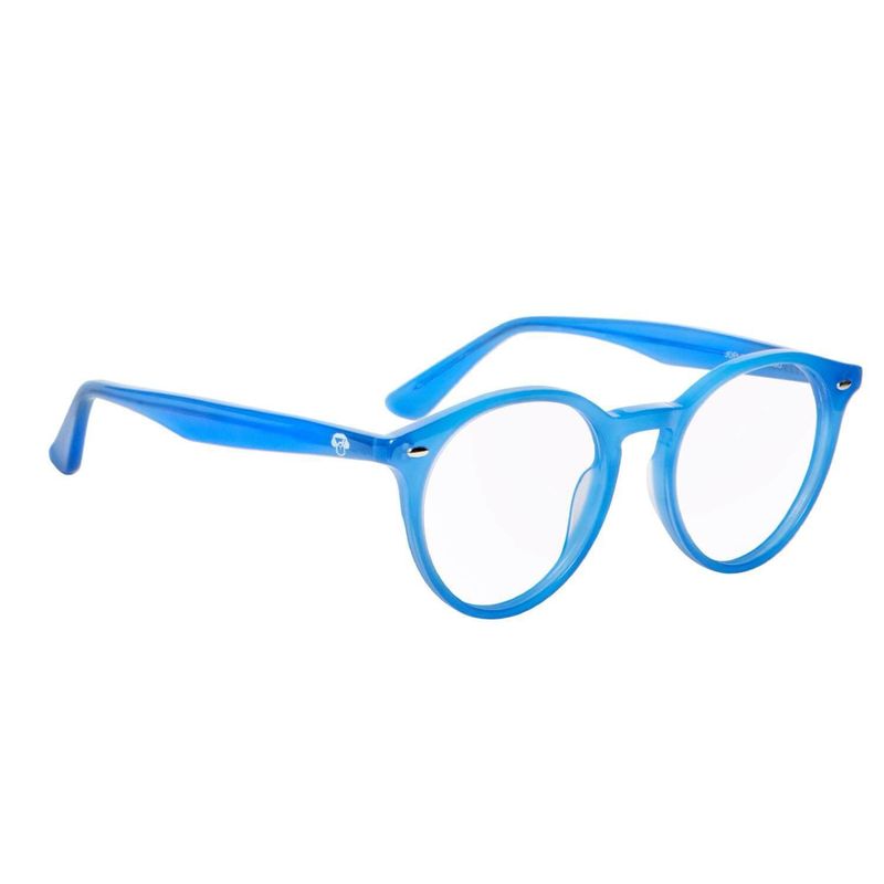 BONOBOSS - Lentes Ópticos Redondos Joplin - Azul - Talla Unica
