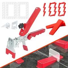 AIZO - Kit Nivelador Cerámicos / 100 Cuñas + 100 Clips 3mm + Alicat