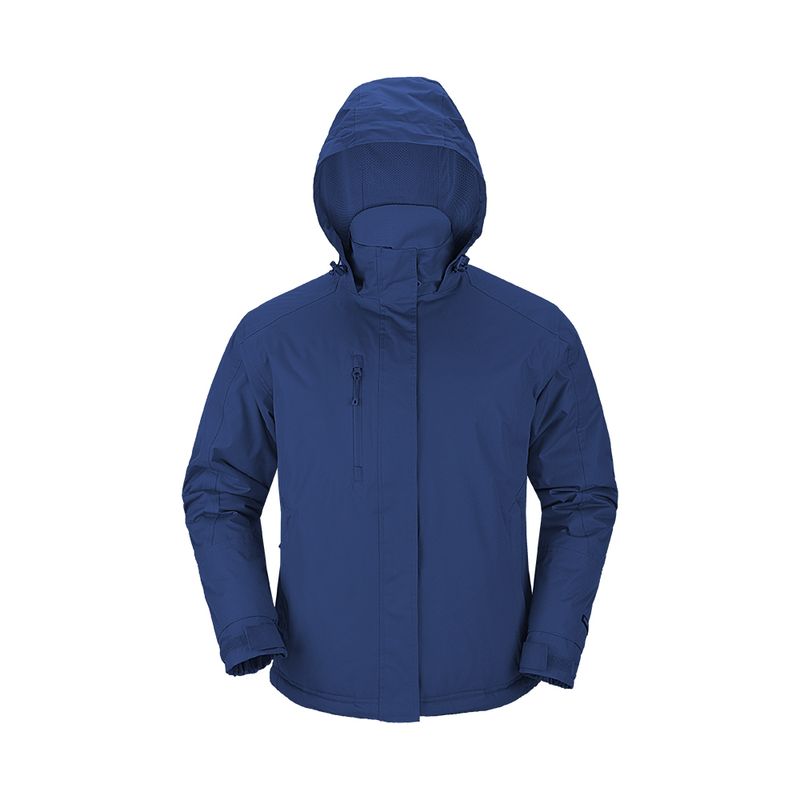 INDUSBORD - Parka Thermal Heat Térmica Hombre Costuras Selladas Y Cierre Ykk.