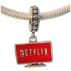 JOYAS ZJ - Charm Plata Netflix
