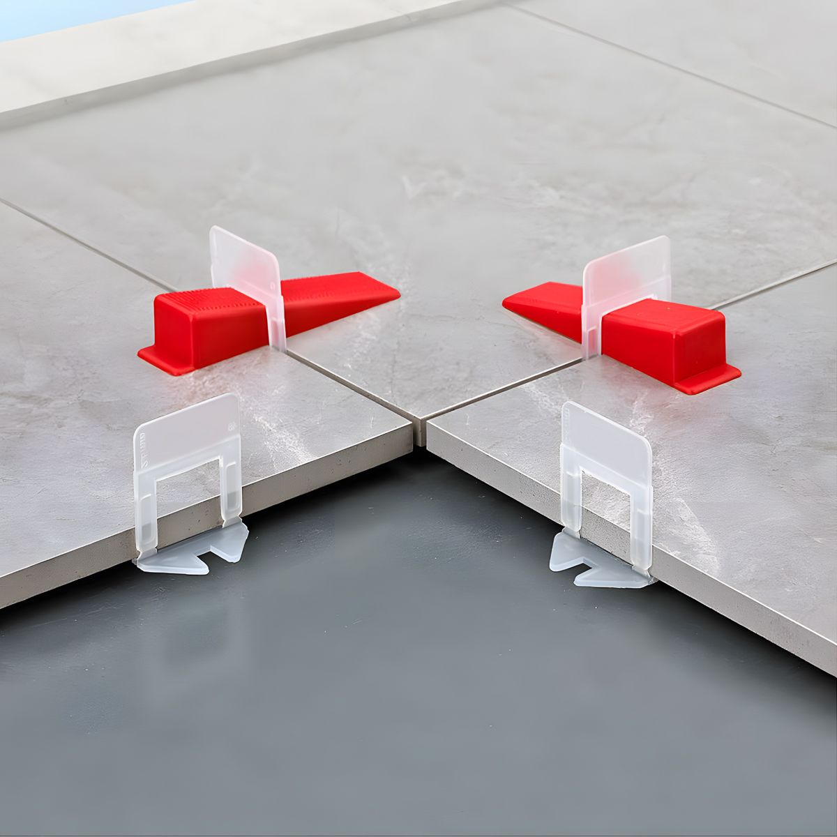 AIZO - 2mm 100 Clip Nivelador De Ceramica Porcelanato Separador