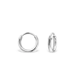ZAZU - Mini Argollas de Plata