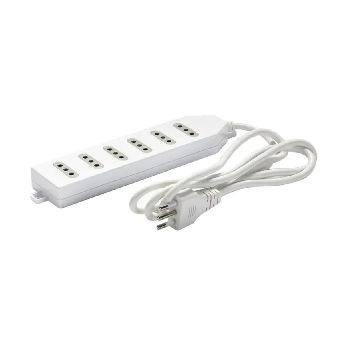 MACROTEL - Alargadores Zapatilla 6 tomas Corriente 1-5m  Blanco