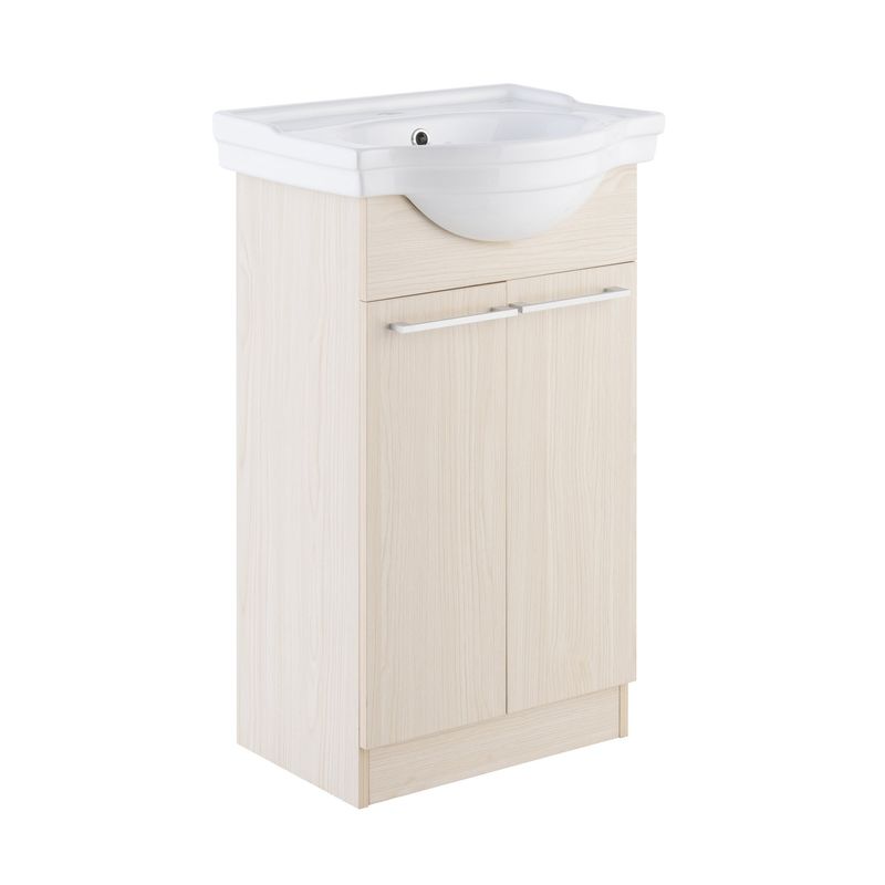 DUSCHY - MUEBLE DANNA LOZA 50X45X85 DS13 2 PUERTAS DESARMADO