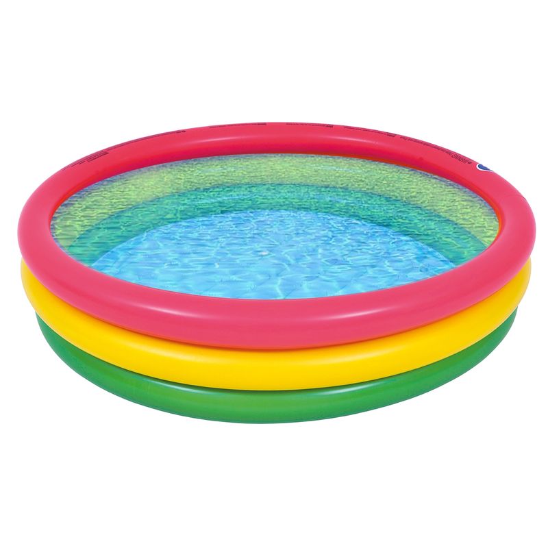 SUNCLUB - Piscina Infantil Redonda 95 L 22x100 cm Multicolor