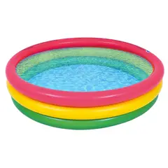 SUNCLUB - Piscina Infantil Redonda 95 L 22x100 cm Multicolor