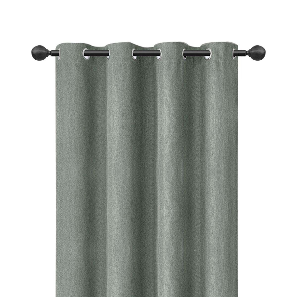 INSPIRACCI - Cortina Blackout Texturizada 140x220 cm Gris
