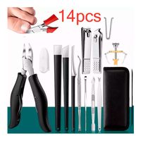Set Pedicura Herramientas Uñas Encarnadas Acero Inoxidable