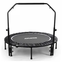Trampolín 12M con Soporte Fit Cama Elástica Negro