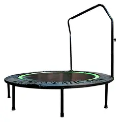 ATLETIS - Trampolín 12M con Soporte Fit Cama Elástica Negro