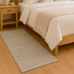 BAZHARS - Bajada de cama 080X120 cm Natural Rug Cut 2082 VIP