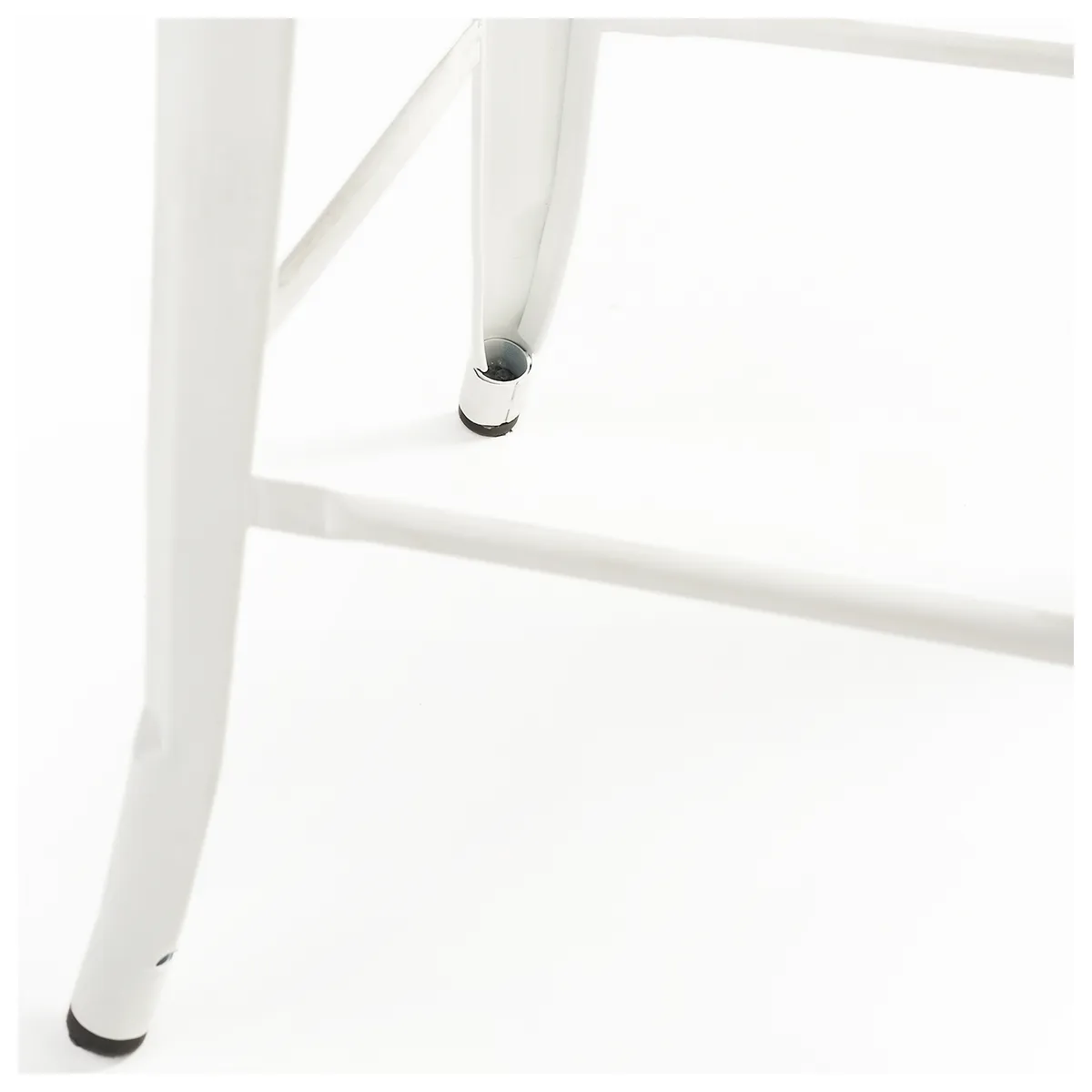 NOVAHUS - PACK 4 PISO METAL TOLIX BLANCO