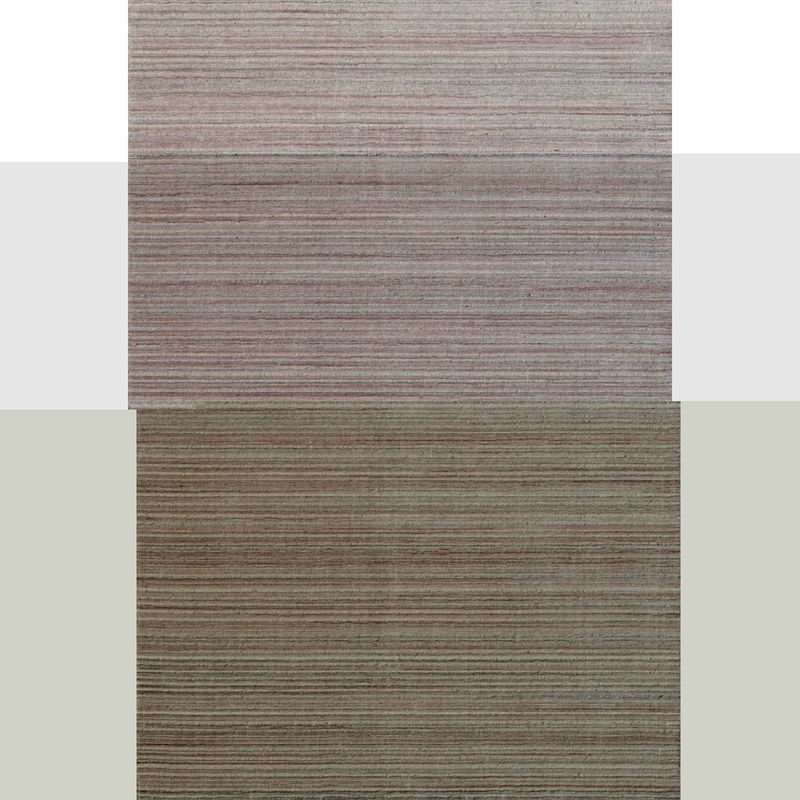 BAZHARS - Alfombra 190X290 cm Natural Rug Cut 2073 Rose Bazhars
