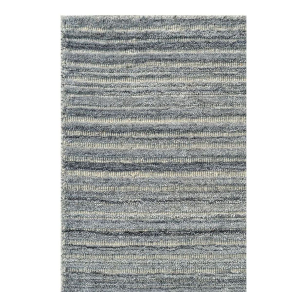 BAZHARS - Bajada de cama 080X120 cm Natural Rug Cut 2071 Grey Bazhars