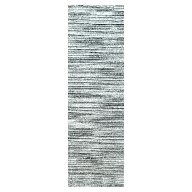 BAZHARS - Alfombra Pasillo 070X300 cm Natural Rug Cut 2071 Gris Sky Bazhars