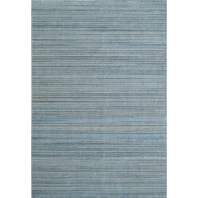 BAZHARS - Alfombra Pasillo 070X240 cm Natural Rug Cut 2071 Gris Sky