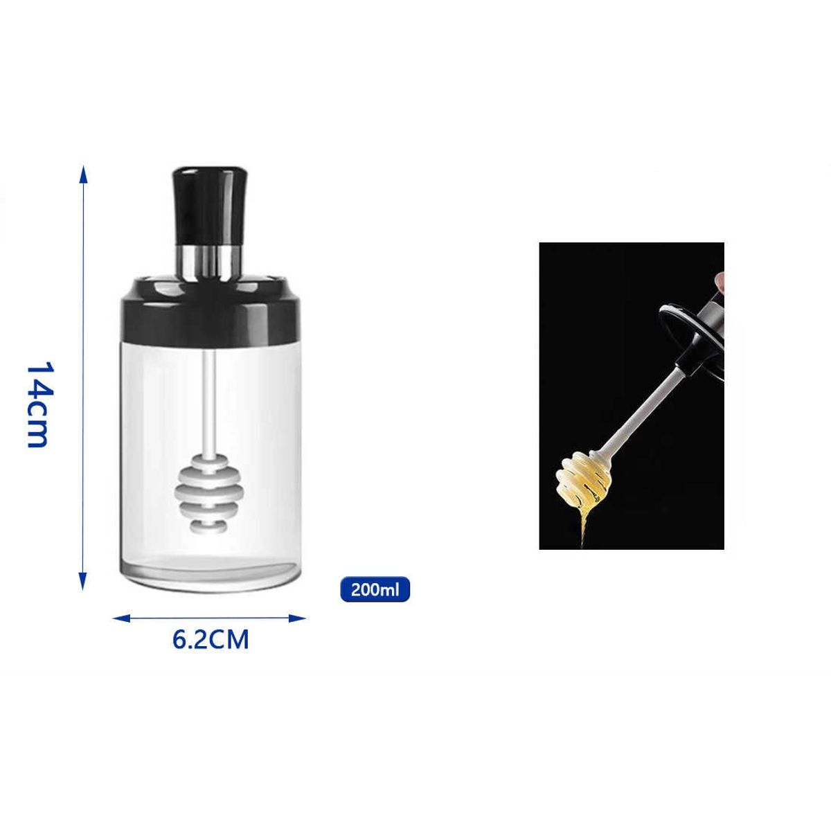 GENERICO - FRASCO DE VIDRIO CON PALITO MIELERODE PLASTICO