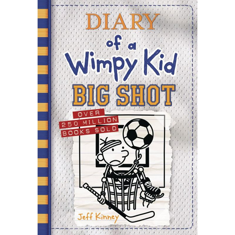 RETAILEXPRESS - Diary of a Wimpy Kid Big Shot Book 16 Diaro de Gre