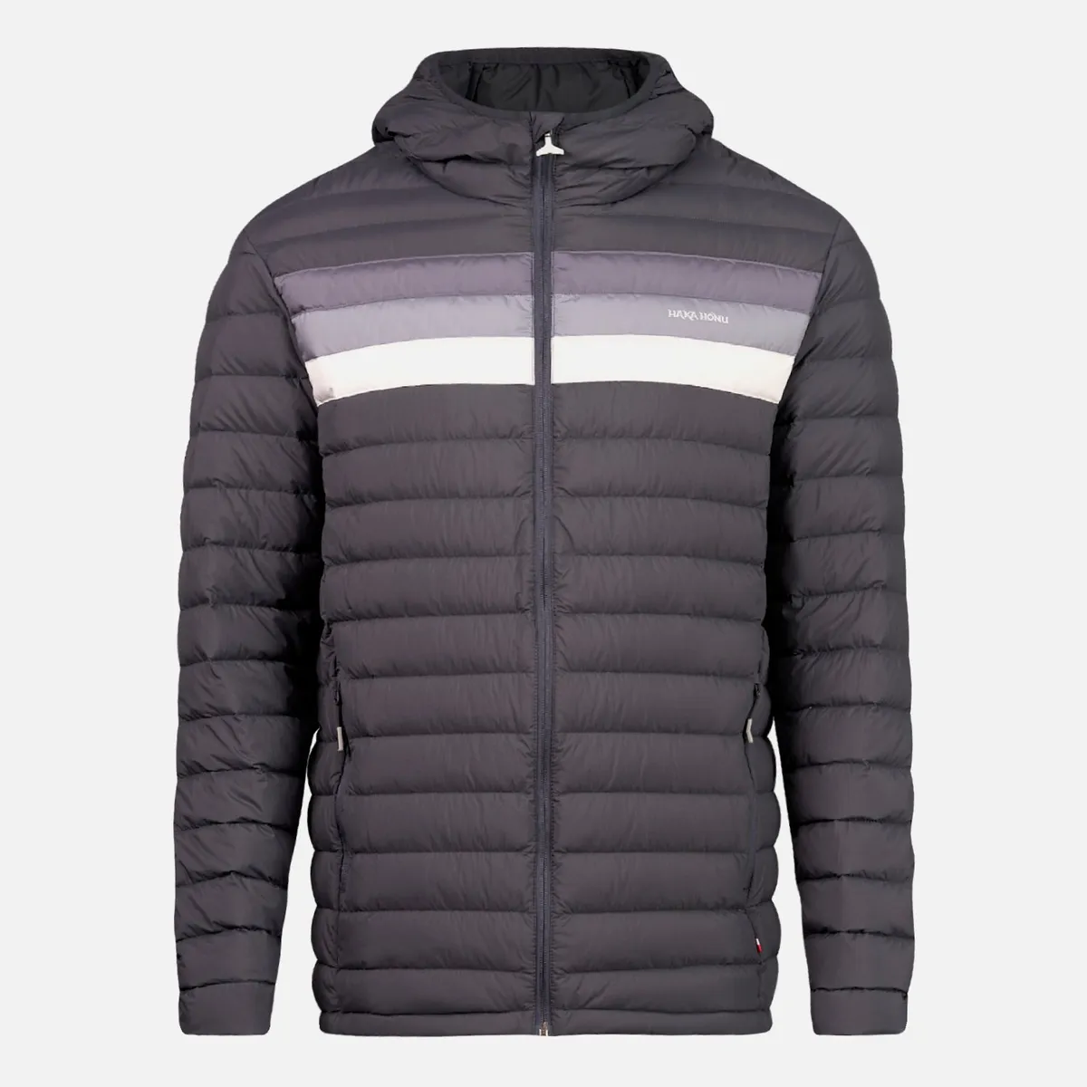 HAKA HONU - Chaqueta Hombre Infiernillo Con Gorro Negro Haka Honu