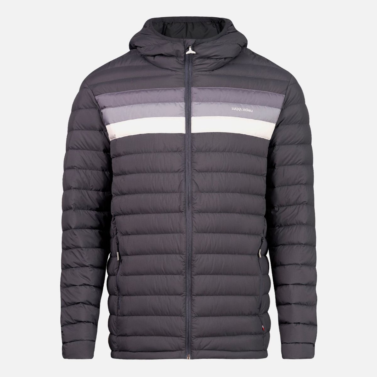 HAKA HONU - Chaqueta Hombre Infiernillo Con Gorro Negro Haka Honu