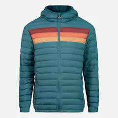 HAKA HONU - Chaqueta Hombre Infiernillo Con Gorro Petroleo