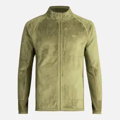 LIPPI - Poleron Hombre Numan Shaggy-Pro Jacket Verde