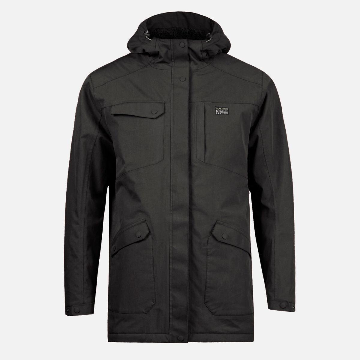 HAKA HONU - Chaqueta Hombre Yak Negro  Haka Honu