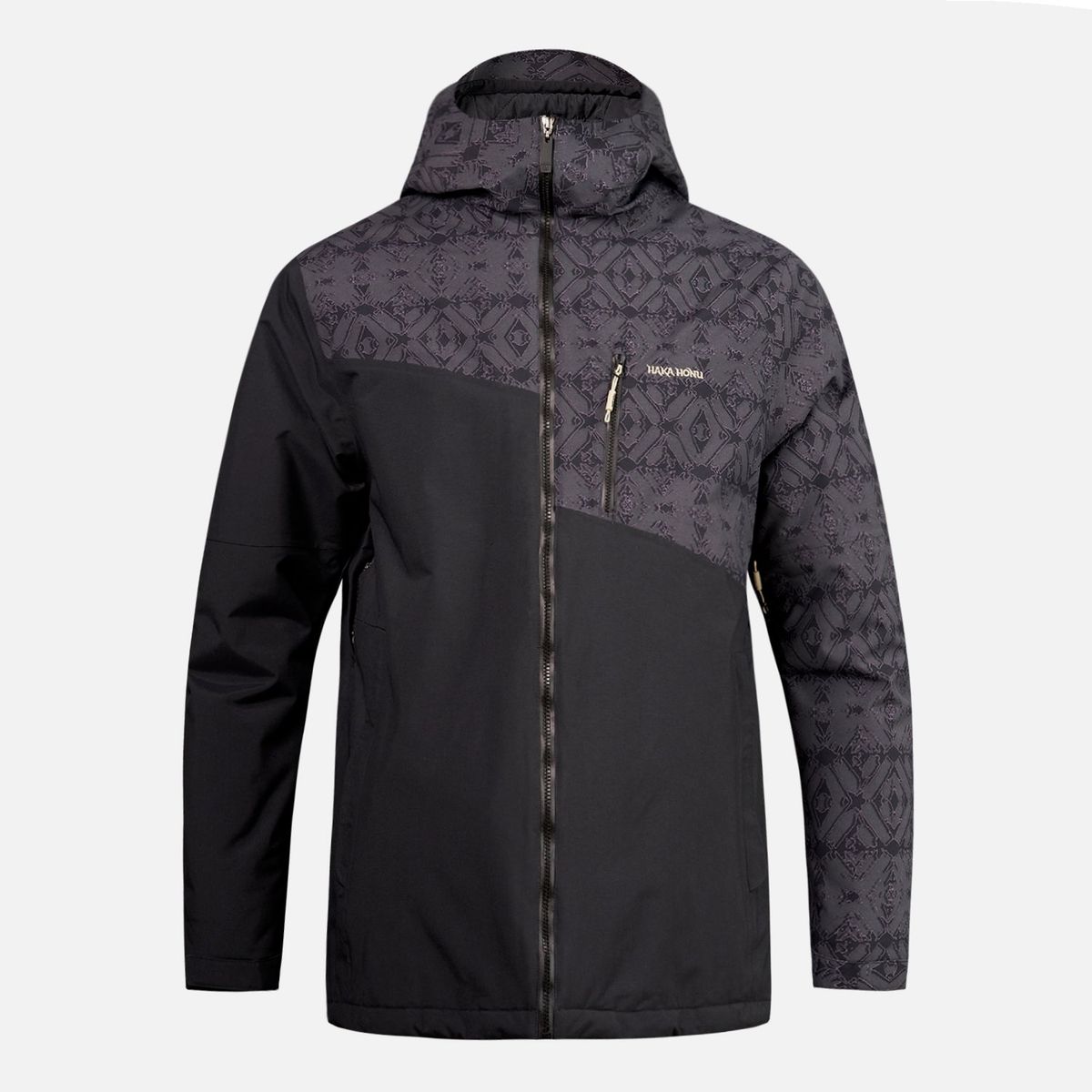 HAKA HONU - Chaqueta Hombre Yeti Negro Haka Honu
