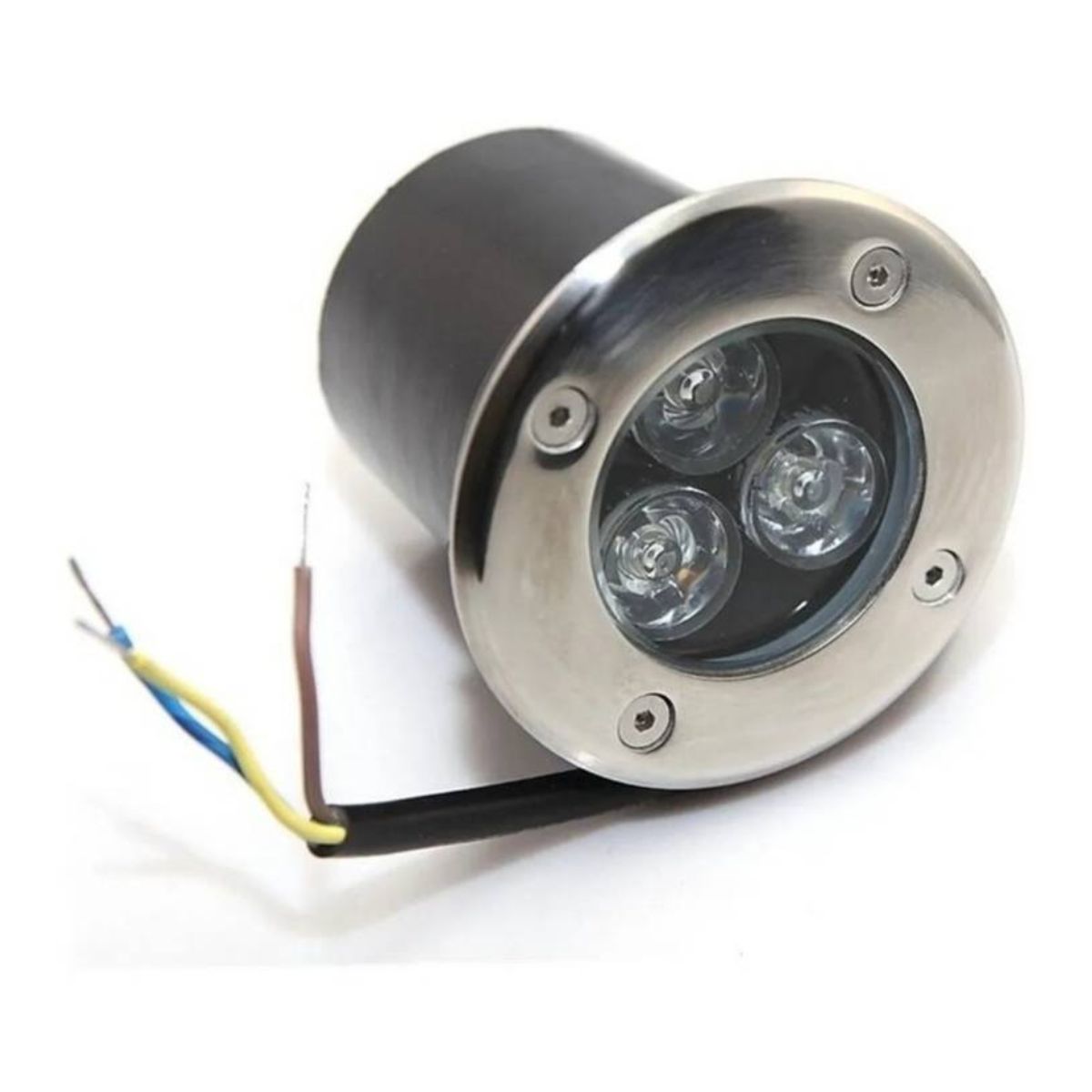 GENERICO - Foco Led Piso 3w Exterior Embutido Luz Calida