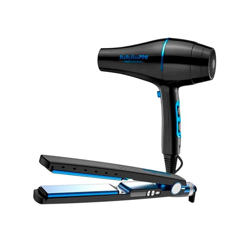 GENERICO - Kit Babyliss Pro Secador -Plancha  BBL43UZ