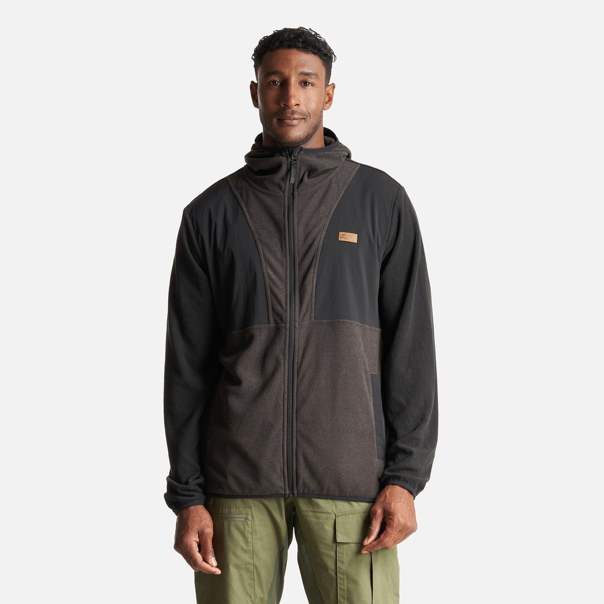 HAKA HONU - Poleron Hombre Arrayan Negro Haka Honu