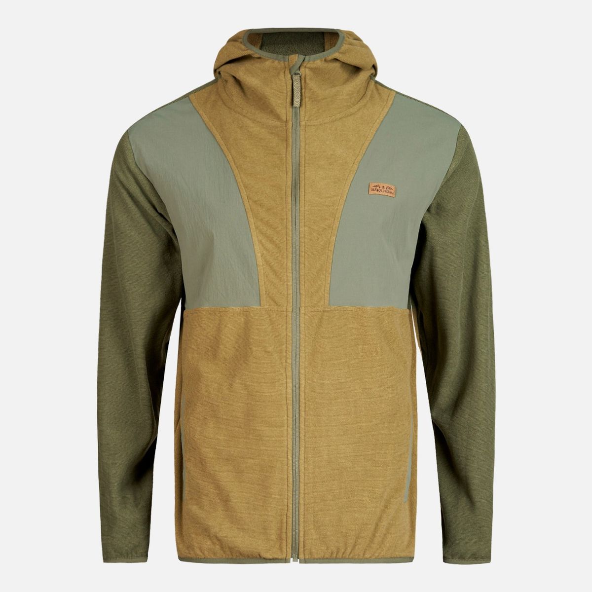 HAKA HONU - Poleron Hombre Arrayan Verde Mate Haka Honu