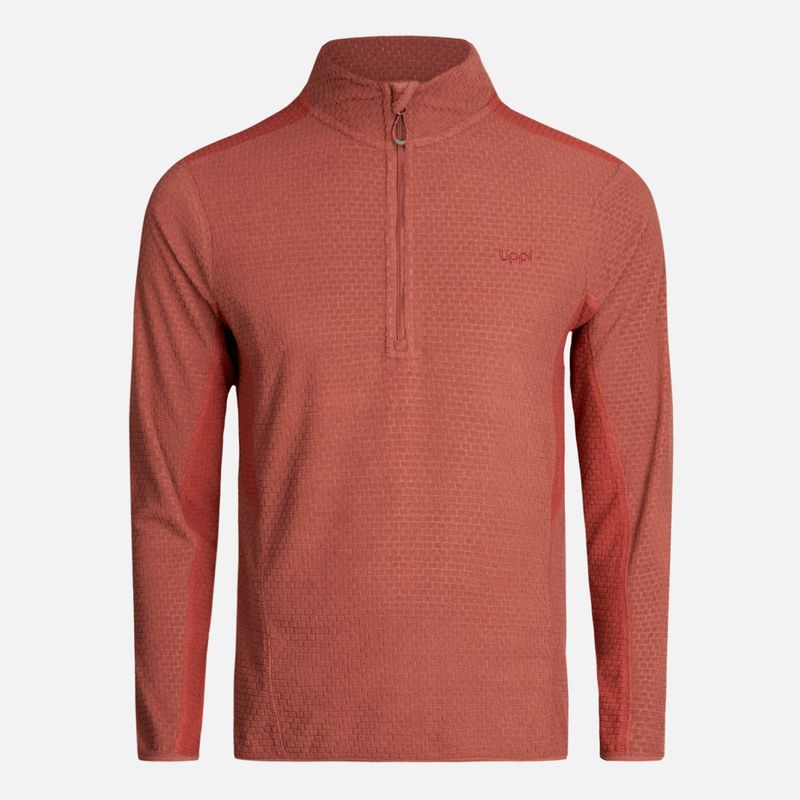 LIPPI - Poleron Teen Boy Mild Nano-F 14 Zip Terracota Lippi