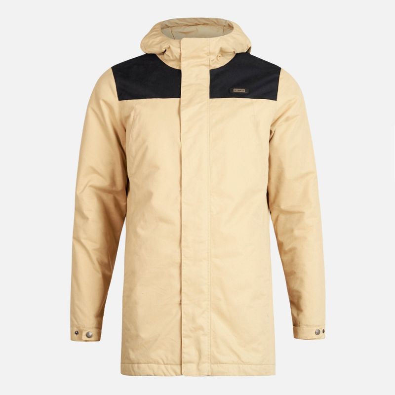 LIPPI - Chaqueta Hombre Peumo Canvas Hoody Jacket Taupe Lippi