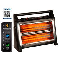 Calefactor Electrico Estufa Bajo Consumo Eeh-1300 25m2 1600W