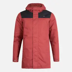 LIPPI - Chaqueta Hombre Peumo Canvas Hoody Jacket Vino