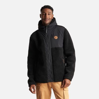 Imagen 2 del producto Poleron Hombre Porteador 1/4 Zip Negro