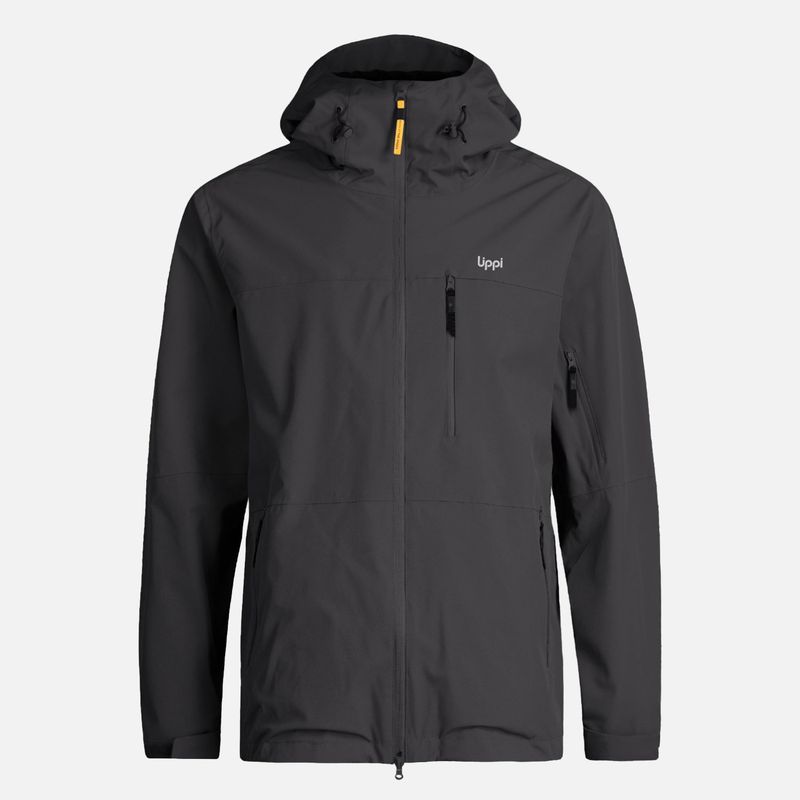 LIPPI - Chaqueta Hombre Sierra Nevada B-Dry Light Hoody Jacket Negro Lippi