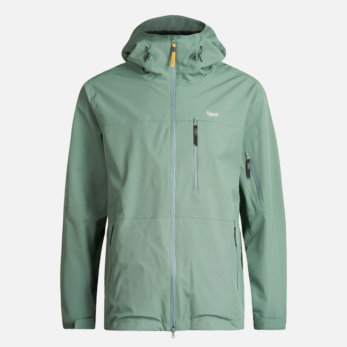 LIPPI - Chaqueta Hombre Sierra Nevada B-Dry Light Hoody Jacket Verde Botella Lippi