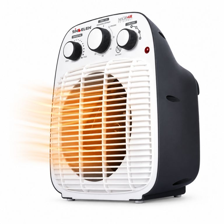 Calefactor Electrico Estufa Termoventilador Timer TC-2200VT