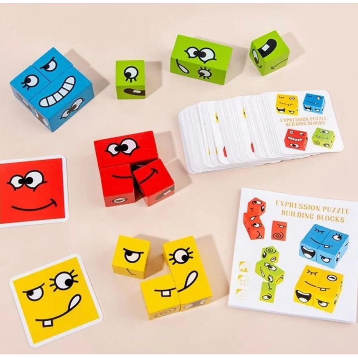 GENERICO - Juego De Expresión Cubo Cambia De Cara