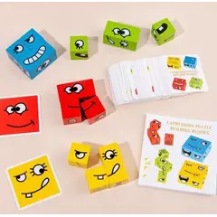 GENERICO - Juego De Expresión Cubo Cambia De Cara