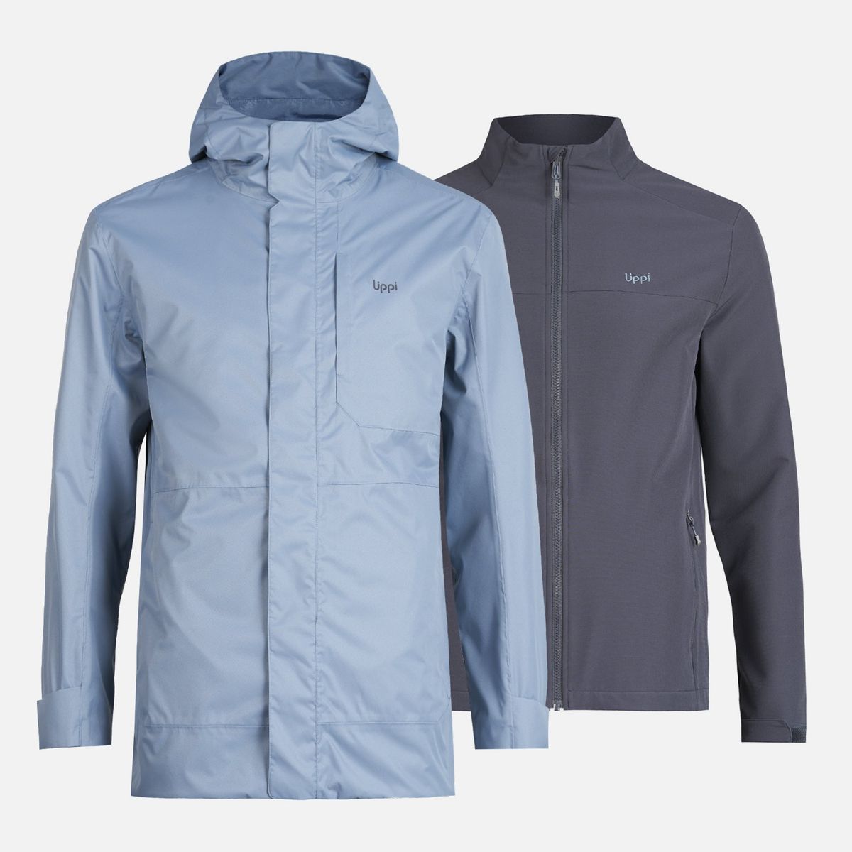 LIPPI - Chaqueta Hombre Smart Protect Fusion -3 Jacket  Azul Piedra Lippi