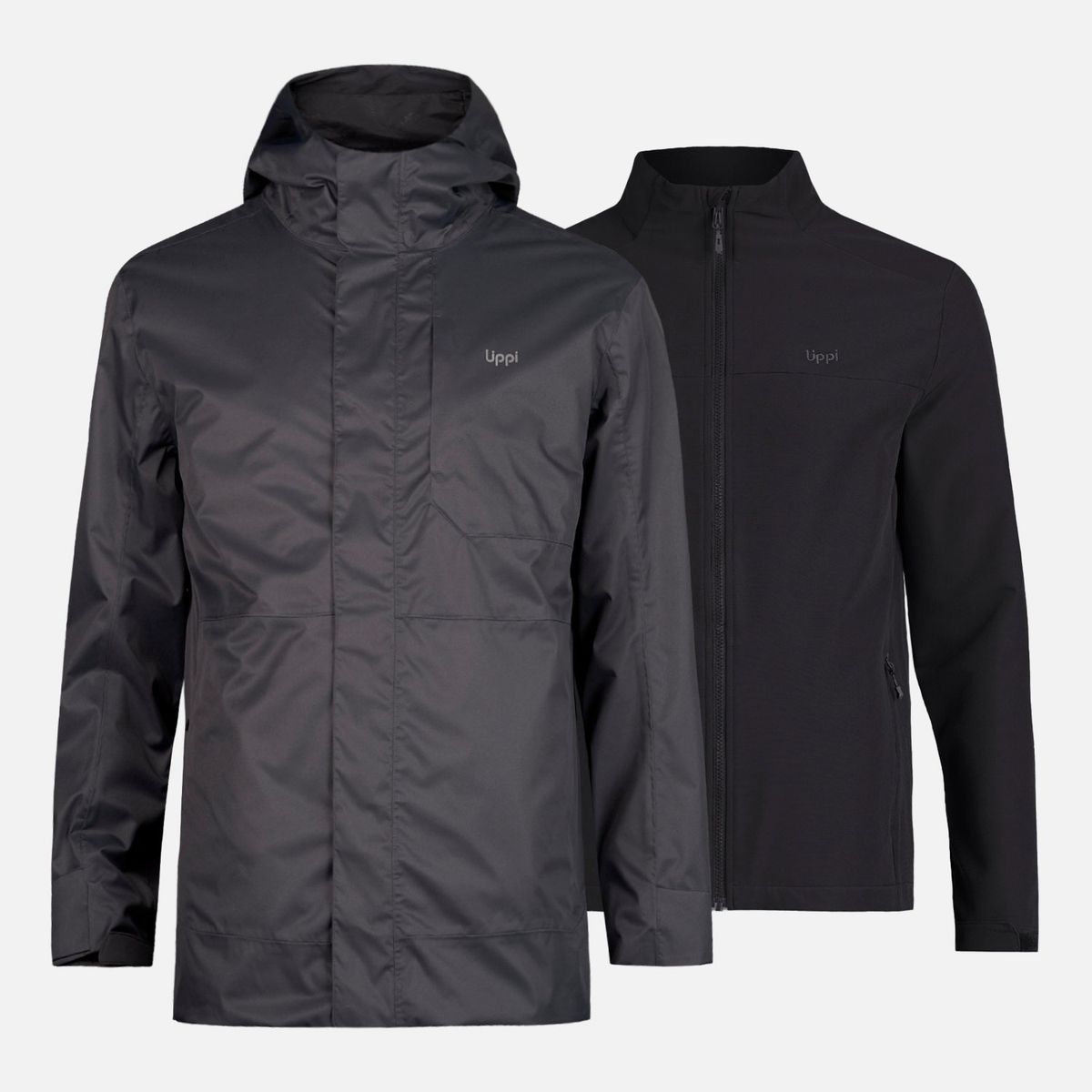 LIPPI - Chaqueta Hombre Smart Protect Fusion -3 Jacket  Negro Lippi