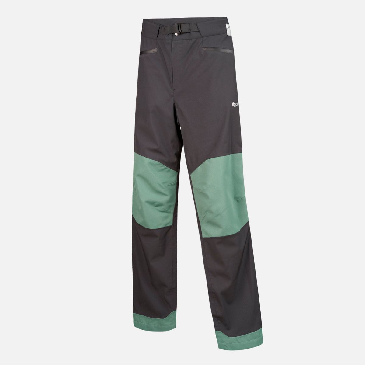 LIPPI - Pantalon Teen Boy Sierra Nevada B-Dry Light Pants Negro/Verde Botella Lippi
