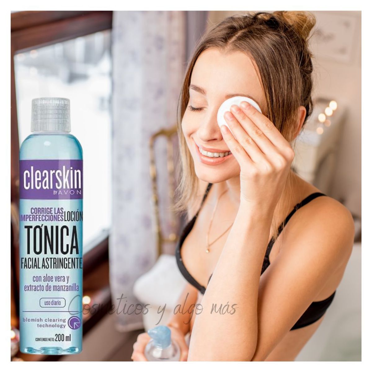 AVON - Tonico Facial Astringente con aloe vera y camomila