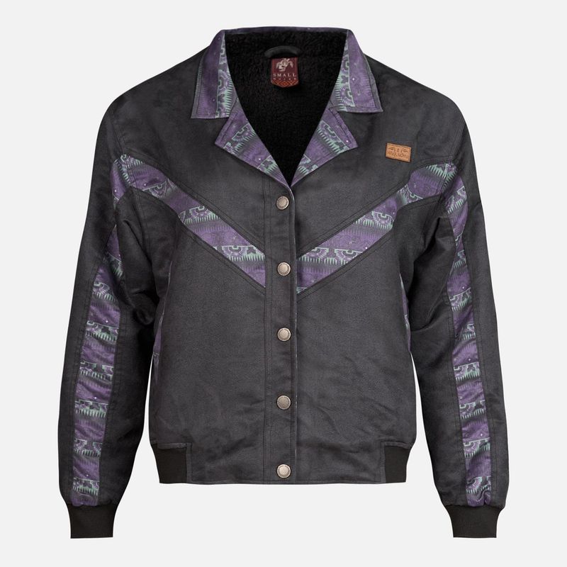 HAKA HONU - Chaqueta Mujer Viejuja Negro Haka Honu